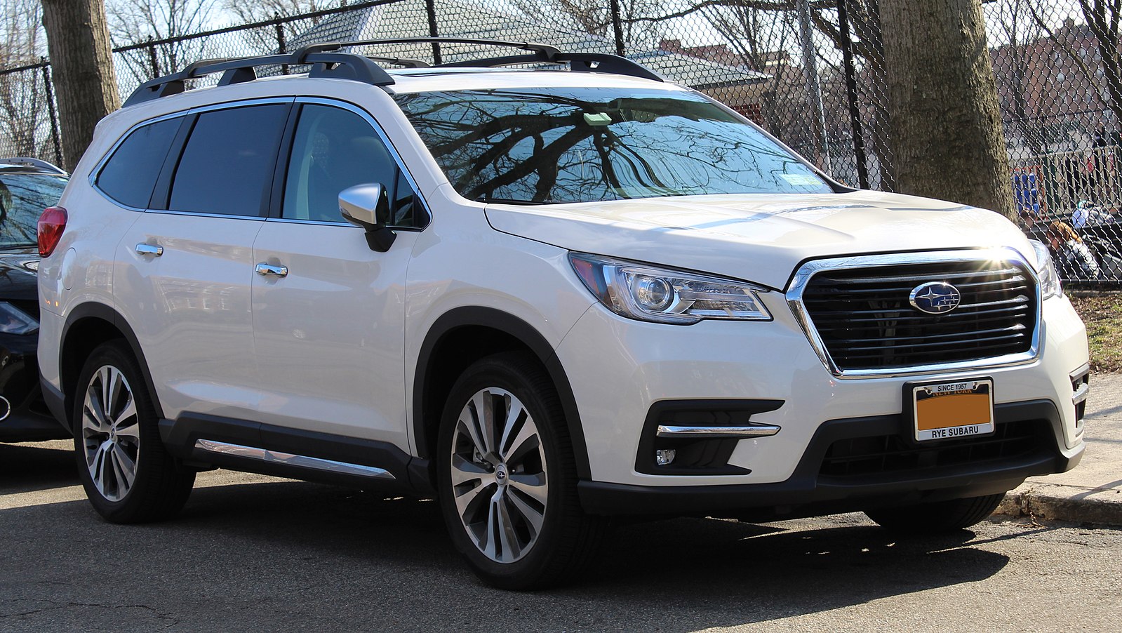 White Subaru Ascent