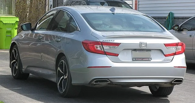 Silver Honda Accord