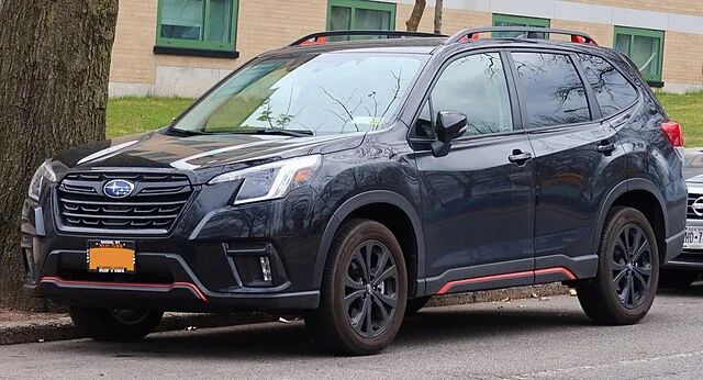 Subaru Forester parked on a street