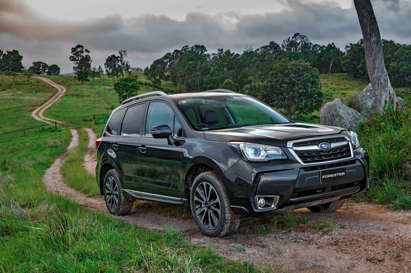 Photo of black 2016 Subaru Forester