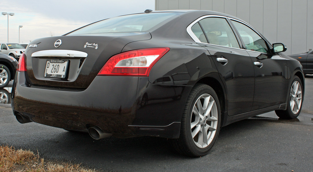 Black Nissan Maxima