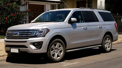 Ford Expedition parked on a street