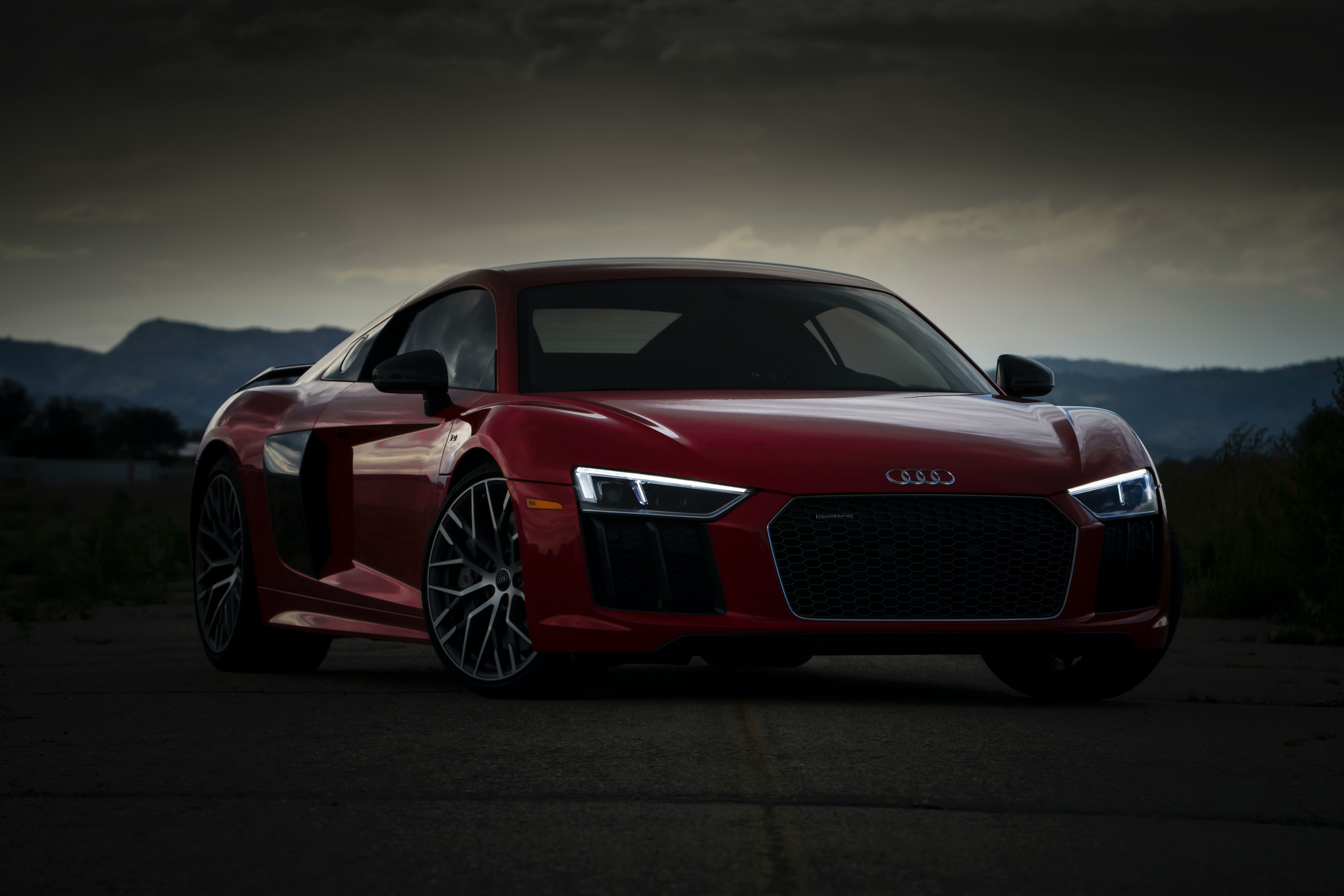 red Audi R8