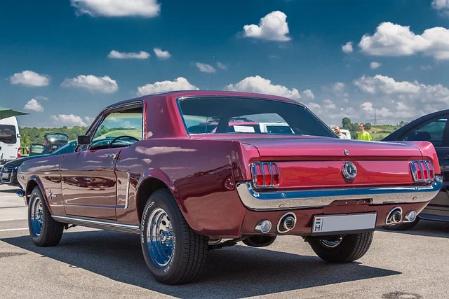 Ford Mustang rear bumper