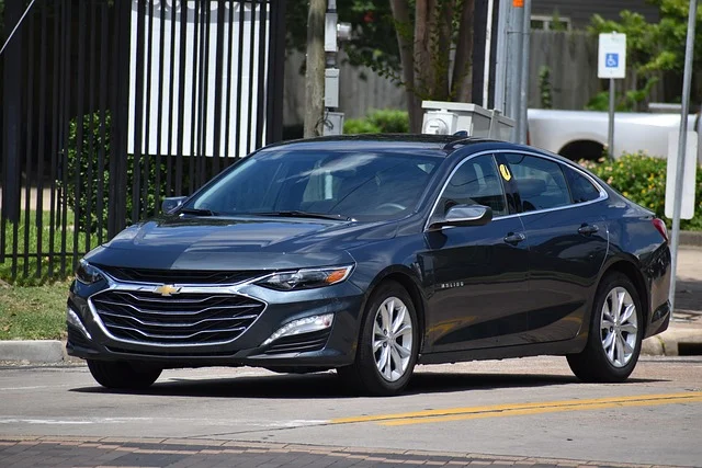 Black Chevy Malibu