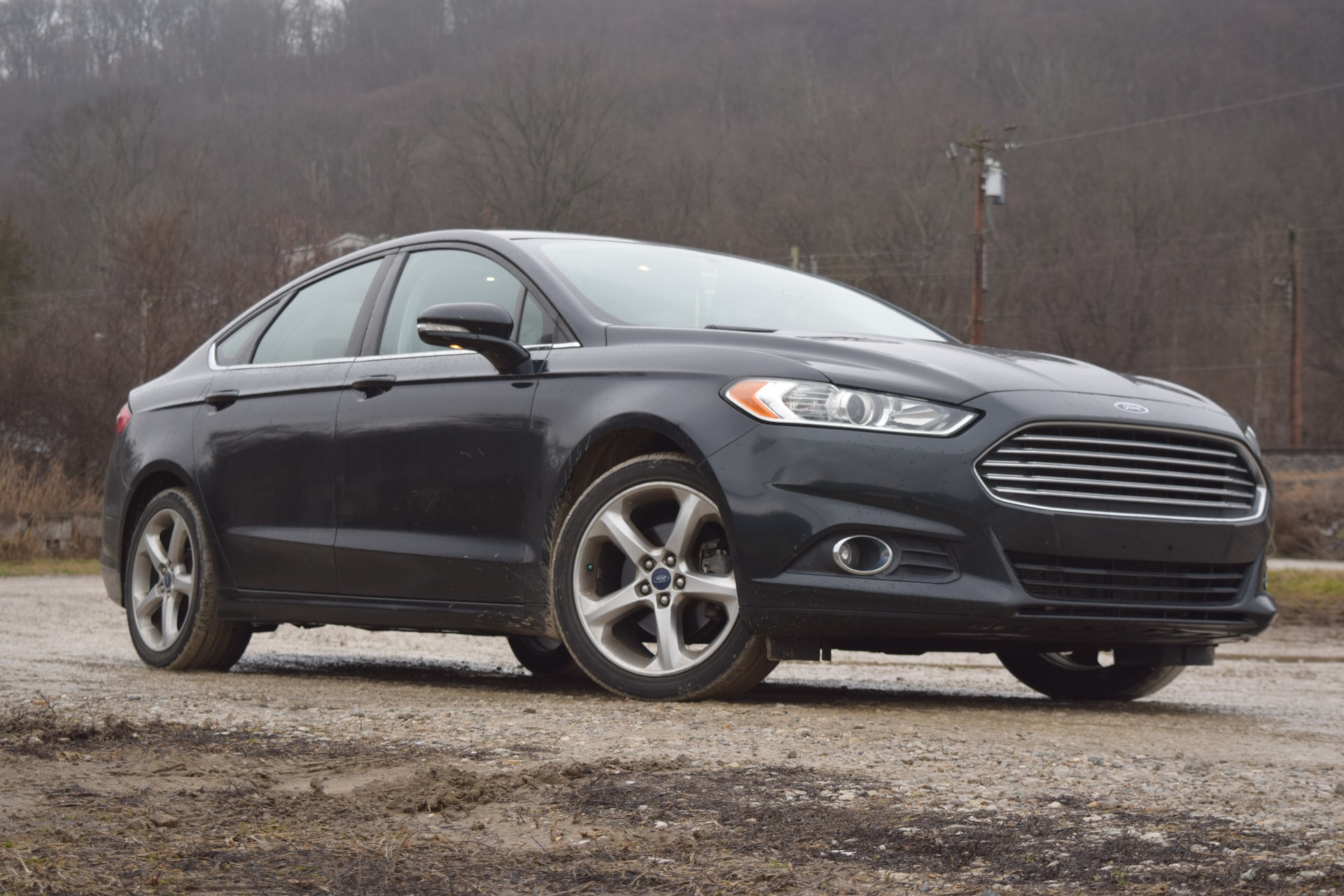 black ford fusion