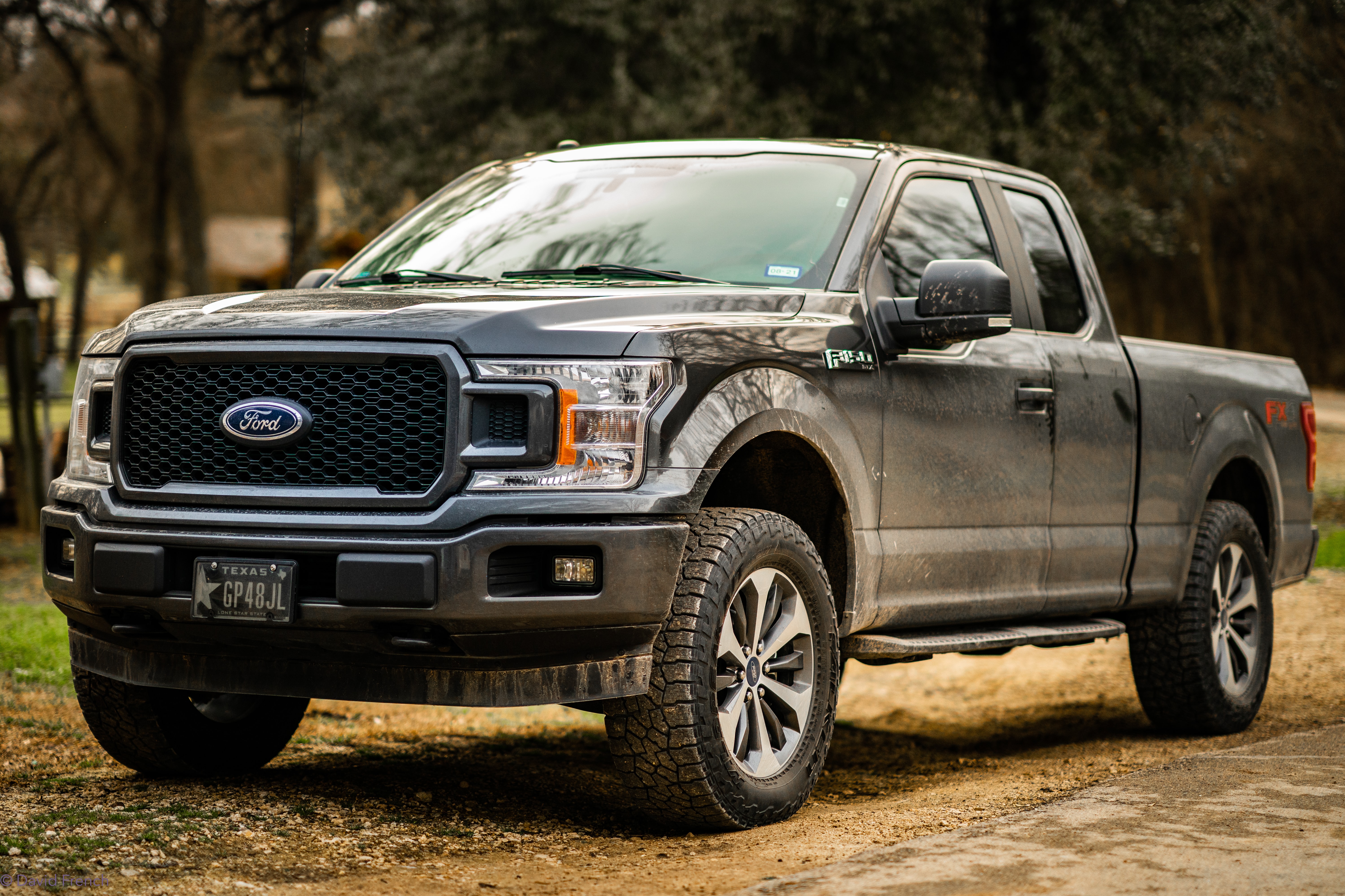 a Ford F-150 truck