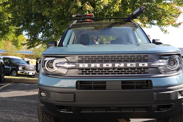 Front grill of a Ford Bronco