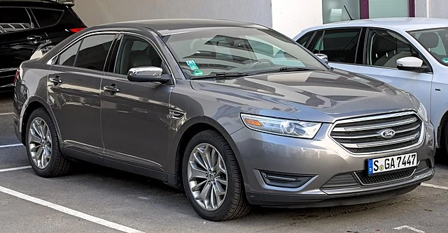 Silver Ford Taurus